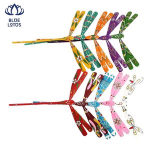 Jouet d'équilibre libellule en bambou fait main, éco-responsable, qualité supérieure, fortement recommandé, décoration de jardin, vente en gros - Product Image 1