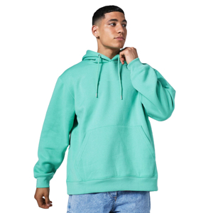 Sweat à capuche surdimensionné pour homme en coton 100% écologique de haute qualité, 240g, imprimé à l'écran avec logo personnalisé, brodé - Product Image 1
