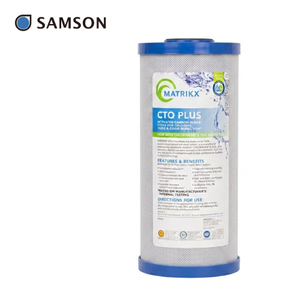 Filtro de Reducción de Cloro de Segunda Etapa, Sistema de Pre-Filtración para Toda la Casa, Repuesto Universal de 10 Pulgadas, Flujo de Agua Constante - Product Image 1