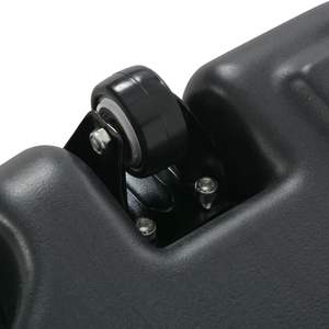 Base per Ombrellone Standard in Plastica Nera, Design Rettangolare per Ombrelloni da Patio e Basi - Product Image 5