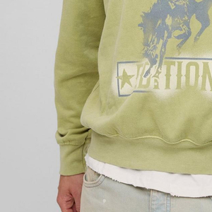 Sweat-shirt d'hiver pour homme de haute qualité à prix abordable, style streetwear, à manches longues et col rond, avec logo numérique, en molleton respirant et uni. - Product Image 4