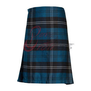 Kilt Escocés de Tartán a la Moda, Diseño Elegante con Detalle Plisado, Kilt Escocés de Tartán, Tela Suave, Prenda Tradicional Cómoda - Product Image 2