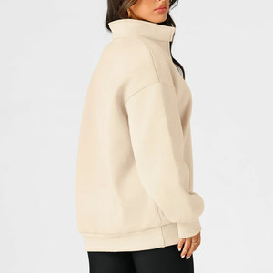 Sweat-shirt personnalisé OEM imprimé, col rond, coupe régulière, confortable, respirant, écologique, avec logo tricoté sur le devant, idéal pour l'hiver – Nouveau - Product Image 6