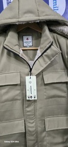 Indian Supplier Stylish Khaki <b>Jacket</b> <b>Mens</b> Casual Style <b>Utility</b> <b>Jacket</b> for Outdoor Activities Use Available For Sale - Product Image 2