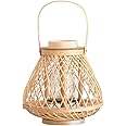 Lanterne en bambou personnalisée en gros, porte-bougie écologique résistant à la chaleur, décoration de table pour fêtes et intérieur - Product Image 5
