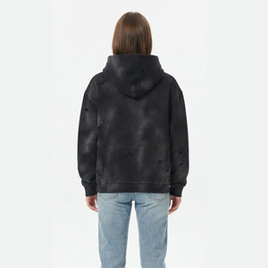 Women's Custom Sunfaded <b>Hoodie</b> Vintage Washed Zipper Sweatshirt Casual Streetwear <b>Fleece</b> <b>Hoodie</b> For Womens Wholesale Manufacture - Product Image 2