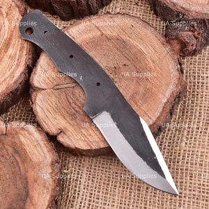 Cuchillo de Supervivencia, Caza y Camping UA Supplies, Profesional, Forjado a Mano, Acero al Carbono 1095, Completamente Pulido, Punta Caída - Product Image 4