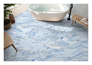 Matériau de surface architectural de qualité supérieure, carrelage en porcelaine imitation marbre 60x120cm, carrelage en porcelaine de qualité commerciale, finition marbre, résistant aux taches - Product Image 3