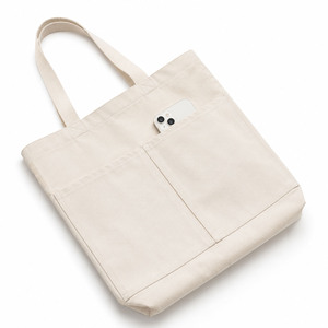 <b>Plain</b> Cotton <b>Canvas</b> Shoulder Carry <b>Bag</b> | Custom Printed Reusable <b>Tote</b> | Wholesale, Made in Thailand - Product Image 3