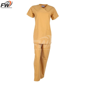 Conjuntos de Uniformes Médicos Clásicos Personalizados, Uniformes de Enfermería de Manga Corta para Personal Médico, Ajuste Perfecto, Conjunto de Uniformes Unisex - Product Image 2
