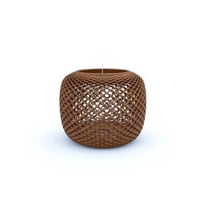 Portavelas Hexagonales de Bambú Hechos a Mano, OEM, Personalizados, Venta al Por Mayor |   Aqudus Saleem India - Product Image 1