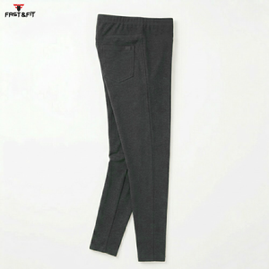 Nouveau design 2026 – Leggings de yoga tricotés respirants taille haute, haute qualité et tendance, avec logo personnalisé – 100 % coton - Product Image 3