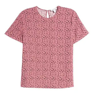 Camiseta de Sublimación para Mujer Profesional, Tejido Elástico de Alto Rendimiento, Ropa Deportiva para Correr, Proveedor de Prendas con Estampado Personalizado - Product Image 1