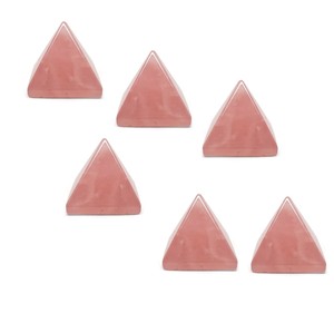 Mini Natural <b>Stone</b> Pyramids 15-20mm Polished Crystal Gemstone <b>Ornaments</b> Meditation Feng Shui Reiki Sculpture Wholesale Gift - Product Image 6