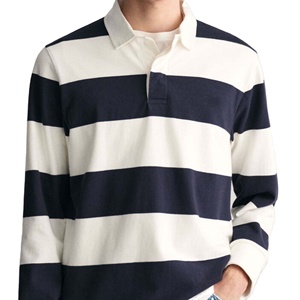 2025 nueva ropa de calle de alta calidad al mejor precio Polo de Rugby para hombre diseño personalizado camisetas Polo de Rugby de calidad Premium - Product Image 4