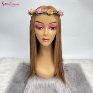 Hot Design Color <b>Wig</b> <b>Hair</b> 14 Inches Can Long Lasting Vietnamese <b>Wigs</b> Human <b>Hair</b> <b>Extension</b> Genius Weft - Product Image 4
