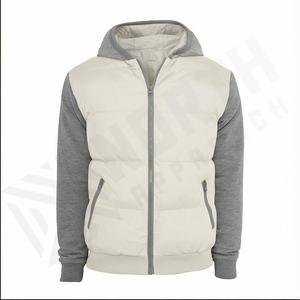 Chaqueta acolchada de diseño de servicios OEM para uso informal Chaqueta acolchada de hombre de precio bajo de alta calidad para ropa de calle Moda para hombre - Product Image 2