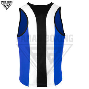 Fournisseur direct d'usine, couleurs et logo personnalisés OEM/ODM disponibles, vêtements de boxe et d'arts martiaux unisexes pour adultes, ensemble short et gilet de boxe. - Product Image 6