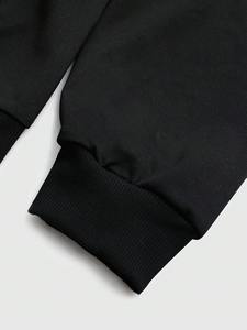 Sweat-shirt à capuche oversize pour homme, style urbain avec strass, streetwear décontracté, vêtements de sport, tissu épais. - Product Image 3