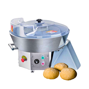 Machine à pâte à pizza électrique nouvelle génération à haute productivité, rondeuse à pâte avec fonction blé et farine pour boulangerie commerciale 110V - Product Image 1