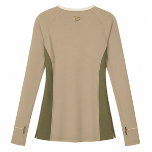 Custom Wrap Front Modest Swimwear Top Long Sleeve UPF 50 Plus Quick Dry Rash Guard Swim <b>Tunic</b> - Product Image 2