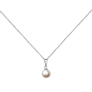 Collier à pendentif en perles en acier inoxydable plaqué or PVD 18 carats personnalisé sans ternissement pour femmes bijoux - Product Image 3