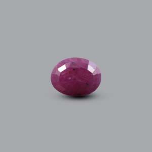 Premium 6.4 Ct Natural African Ruby Oval Cut Loose Gemstone for Fine Jewelry - Product Image 2