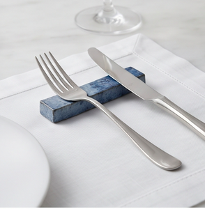 Reposacucharas de mármol azul para utensilios de cocina, vajilla, accesorios de mesa para hoteles y restaurantes. - Product Image 5