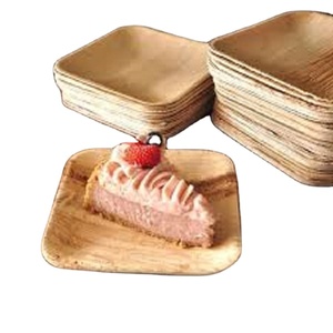 ชุดภาชนะอาหารใบปาล์มแบบใช้แล้วทิ้ง7 10 12นิ้วจานอาหารแบบย่อยสลายได้ - Product Image 1