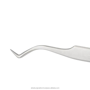 2025 Meilleure vente en acier inoxydable 70 degrés pince à épiler faux cils pointe pointue Volume Extensions de cils aux meilleurs prix - Product Image 2