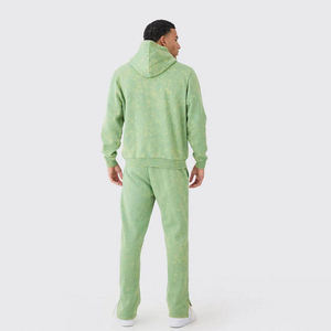 Ensemble de survêtement unisexe tendance 2026 pour homme, qualité supérieure, design personnalisé, style streetwear, en molleton technique, vente en gros - Product Image 2