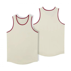 Custom Print <b>Men's</b> Quick Dry Fitness Sleeveless Top 100% Polyester Quick Dry Basketball Sleeves Training <b>Singlet</b> Tank Tops - Product Image 1