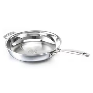 Modern Arrival Deep Saute Wall Stainless Steel Polished Body Frying <b>Pan</b> Versatile Cooking <b>Pan</b> For Simmering Stews And Boiling - Product Image 6