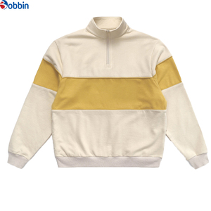 Pullover de Golf Personalizado de Alto Rendimiento con Cierre de 1/4, Fabricación Personalizada de Fábrica, Logotipo de Alta Calidad, para Hombre, de Algodón, Secado Rápido, Tejido de Punto - Product Image 1