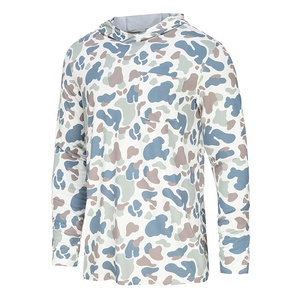 เสื้อเชิ้ตพิมพ์ลายดิจิตอลสำหรับล่าสัตว์ ระบายอากาศได้ดี ผลิตจากโพลีเอสเตอร์ 100% คอกลม ไซส์ใหญ่ สำหรับผู้ชาย เหมาะสำหรับตกปลา เดินป่า และตั้งแคมป์ - Product Image 1