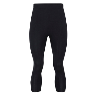 Ensemble de sous-vêtements de compression sans couture pour homme, noir, manches longues, séchage rapide, vêtements de sport, gym, course à pied - Product Image 5