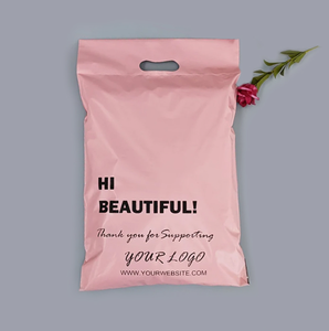 Enveloppes d'expédition en polyéthylène noir et or avec logo personnalisé imprimé, emballage pour vêtements, sacs de livraison pour boutique en ligne - Product Image 4