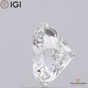 Diamant de forme portugaise cultivé en laboratoire CVD, couleur E, clarté VVS2, certifié IGI, 2,50 carats, pour bijoux de soirée. - Product Image 4