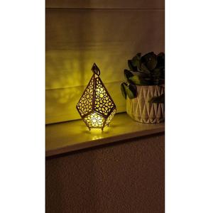 Bougeoir rond fait main écologique pour bougies votives, conçu pour une ambiance chaleureuse et lumineuse, idéal pour la décoration de mariage - Product Image 5