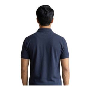 Camisas de Manga Corta para Hombre, de Poliéster/Algodón, Transpirables, Suaves, Antiarrugas, con Logotipo Bordado Personalizado, Precio de Fábrica, ODM - Product Image 2