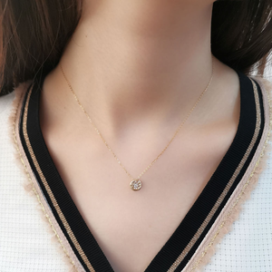 AMBER JEWELS Oro Amarillo de 14K, Oro Sólido, Corte Brillante, Claridad VVS2, Diamante Cultivado en Laboratorio, Certificado IGI, Clásico, Unisex, Uso Diario - Product Image 4