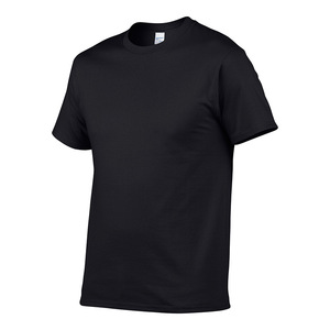 Camisetas Casuales de Alta Calidad 100% Algodón Lavado, Lisas, con Logotipo Personalizado Impreso, Camisetas Unisex de Talla Grande para Hombre - Product Image 1