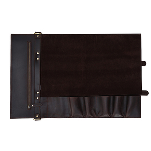 High Quality Genuine Leather Chef <b>Tool</b> Bag Wholesale Knife Custom Packaging Chef Knife <b>Roll</b> Bag At Competitive Rates - Product Image 5