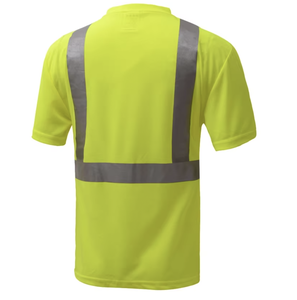 Camiseta de Seguridad de Alta Visibilidad para Hombre, Camiseta Reflectante de Dos Tonos, Ropa de Trabajo de Seguridad para la Construcción, Uniforme de Protección de Alta Visibilidad - Product Image 3