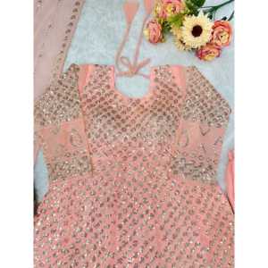 Nayra kurti ดีไซเนอร์พร้อมชุดปาร์ตี้พลาซโซและ dupatta ดู2XL - Product Image 4