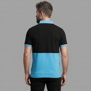 เสื้อโปโลชายคุณภาพสูง ผ้าฝ้าย 100% ปักโลโก้ตามสั่ง ผ้าถัก พิมพ์ลายโลโก้แบบ DTF แห้งเร็ว สวมใส่สบาย - Product Image 5