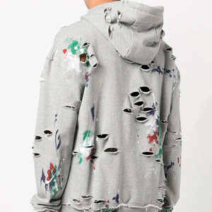 Ropa Urbana Personalizada para Hombre, Estilo Vintage, con Parches, Diseño a Cuadros, Algodón/Felpa, Bordado 3D, Transpirable, Corte Regular, Otoño - Product Image 6