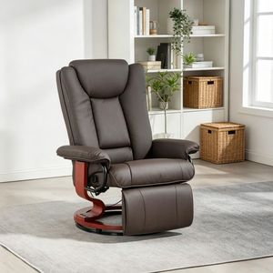 Sedia da Ufficio Contemporanea con Poggiatesta Regolabile, Certificata BIFMA, Sedia Direzionale in Rete, Pelle PU, Nylon e Alluminio - Product Image 4