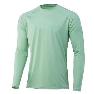 Camiseta Deportiva de Manga Larga de Secado Rápido, Versión Americana, Transpirable, Cuello Redondo, para Fitness y Running - Product Image 2
