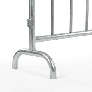 Panel de Valla Temporal Rectangular de Acero al Carbono con Marco Galvanizado, Estilo Industrial para Control de Multitudes - Product Image 2